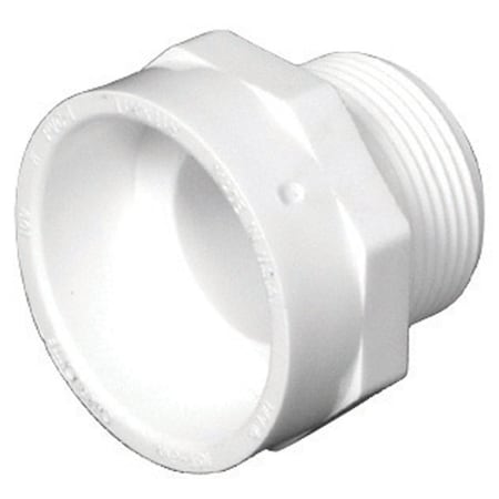 Charlotte Pipe And Foundry Charlotte Pipe Schedule 40 3 in. Hub X 3 in. D PVC Pipe Adapter 1 pk PVC001091400